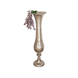 Floor vase Alexandra House Living Silver Aluminium 30 x 118 x 30 cm-0