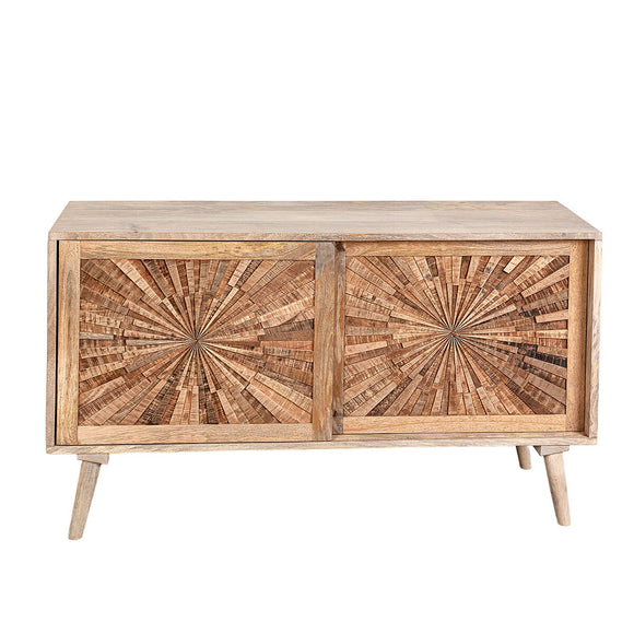 Sideboard Romimex Natural Mango wood 115 x 70 x 40 cm-0