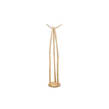 Hat stand Romimex Beige Teak 35 x 170 x 35 cm-0