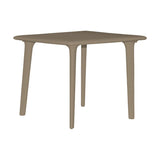 Table Resol Dessa Brown polypropylene 90 x 90 x 72 cm-0