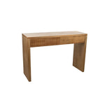 Console Romimex Brown Birch MDF Wood 117 x 80 x 39 cm-0