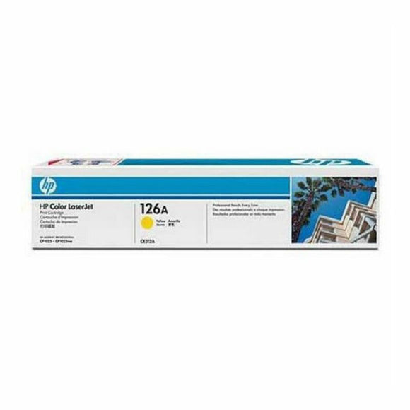 Original Toner HP T126A Yellow-0