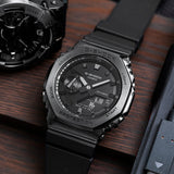 ASIO G-SHOCK Mod. OAK - METAL COVERED - Black-8