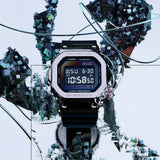 CASIO G-SHOCK Mod. THE ORIGIN METAL COVERED -  RAINBOW BRICK WALL SERIE-4