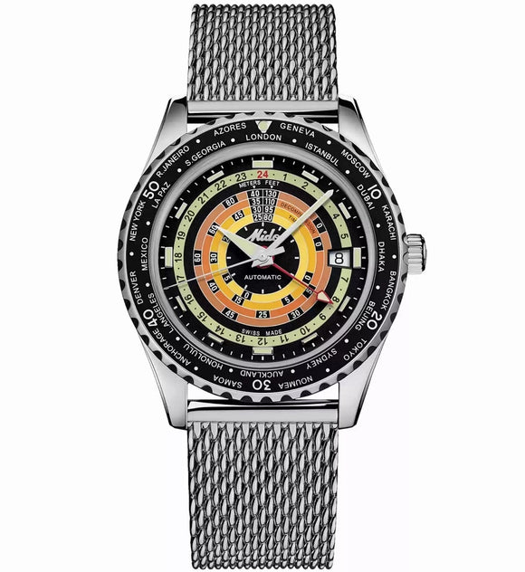MIDO MOD. OCEAN STAR DECOMPRESSION WORLDTIMER-0