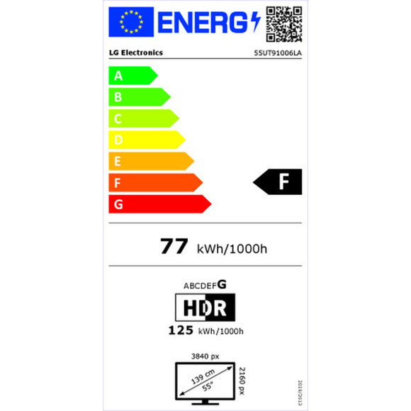 Smart TV LG 55UT91006LA 4K Ultra HD LED 55