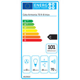 Conventional Hood Cata ARMONIA70X Steel-1