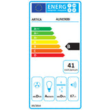 Conventional Hood Artica ALINE90BI Steel-1