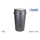 Waste bin Tontarelli Bingo Graphite 45 L (10 Units)-1