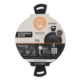Casserole with lid MasterChef 28 cm (4 Units)-3