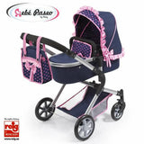 Doll Stroller Reig Combi 62 cm 82 x 79 x 38,5 cm Navy Blue-1