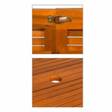 Expandable table Aktive Acacia Extendable Oval 200 x 100 x 74 cm-1