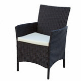 Table set with 4 chairs Aktive 100 x 100 x 75 cm-1