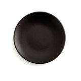 Flat Plate Anaflor Barro Anaflor Black Baked clay Ø 29 cm Meat (8 Units)-3