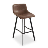 Stool Versa Edvin Brown 49 x 88 x 42 cm (2 Units)-4