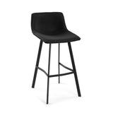 Stool Versa Baldwin Black 49 x 88 x 42 cm (2 Units)-4