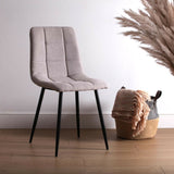 Chair Versa Cherner Beige 53 x 87 x 45 cm (4 Units)-3