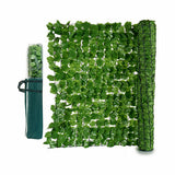 Garden Fence Sheets 1 x 3 m Light Green Plastic (4 Units)-1