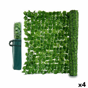 Garden Fence Sheets 1 x 3 m Light Green Plastic (4 Units)-0