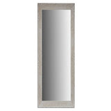 Wall mirror Wood White Glass 53,3 x 155 x 2 cm (2 Units)-1