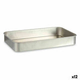 Roasting Tin Kinvara 100154 100154 Silver Aluminium 28,5 x 6,5 x 46 cm 46 x 6,5 x 28,5 cm 46 x 7 x 28,5 cm (12 Units)-0