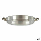 Pan Kinvara 100117 100117 Silver Aluminium Ø 30 cm (12 Units)-0