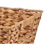 Basket Gift Decor SF28052S SF28052S Brown Metal Water hyacinth (12 Units)-1