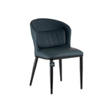 Armchair Circular Blue Black Steel 51 x 83,5 x 54 cm (2 Units)-4