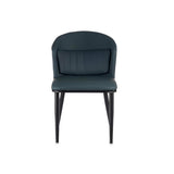 Armchair Circular Blue Black Steel 51 x 83,5 x 54 cm (2 Units)-2