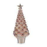 Decorative Figure Christmas Tree Pink polypropylene PET 21,5 x 51 x 21,5 cm (12 Units)-1