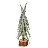 Christmas Tree Snowfall Christmas Tree 25 cm White Green Wood Plastic (48 Units)-1