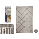 Carpet Gift Decor EXAG-1006 EXAG-1006 White Grey polypropylene 120 x 180 cm (12 Units)-2