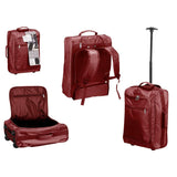 Trolley Backpack Black Maroon Polyester Metal Plastic 31,5 l 35 x 18 x 51 cm (6 Units)-1
