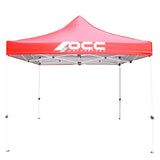 Carp OCC Motorsport Racing Red Polyester 420D Oxford 3 x 3 m-7