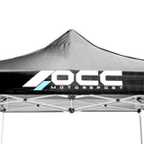 Carp OCC Motorsport Racing Black Polyester 420D Oxford 3 x 3 m-7