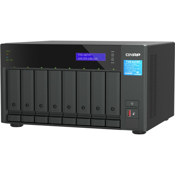 NAS Network Storage Qnap TVS-H874T-I7-32G Black-0