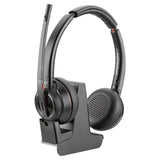 Headphones with Microphone Poly SAVI W8220/A Black-1