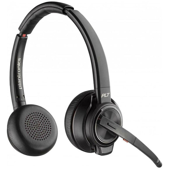 Headphones with Microphone Poly SAVI W8220-M Black-0