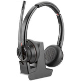 Headphones with Microphone Poly SAVI W8220-M Black-1