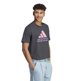 Men’s Short Sleeve T-Shirt Adidas Black-3