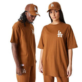 Men’s Short Sleeve T-Shirt New Era League Essentials Golden-0