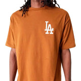 Men’s Short Sleeve T-Shirt New Era League Essentials Golden-3