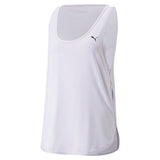 Women’s Short Sleeve T-Shirt Puma Studio Yogini Lite Lavendar-0