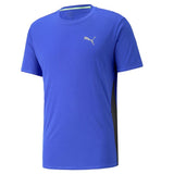 Men’s Short Sleeve T-Shirt Puma Run Favorite Ss Blue-0