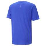 Men’s Short Sleeve T-Shirt Puma Run Favorite Ss Blue-4