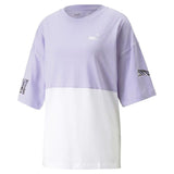 Women’s Short Sleeve T-Shirt Puma Power Nova Shin Light mauve-0
