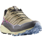 Trail running shoes for women Salomon Thundercross Brown-4