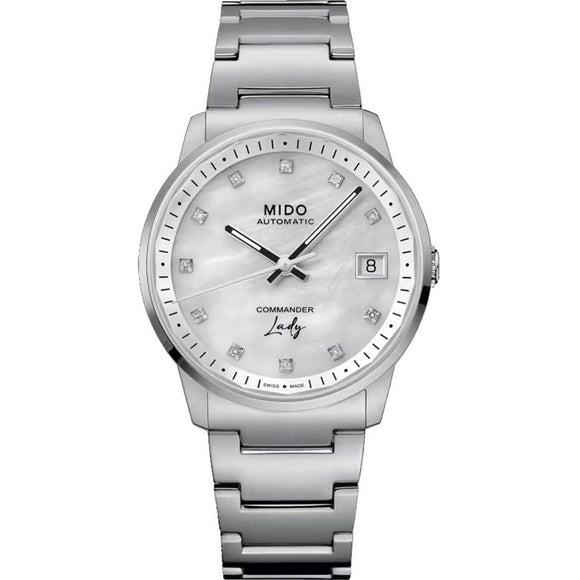 Men's Watch Mido COMMANDER LADY Silver-0