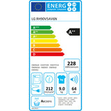 Condensation dryer LG RH90V5AV6N 9 kg A++ Heat pump-1