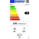 Combined Refrigerator BOSCH KGN36VIDA   186 Steel 357 L-1